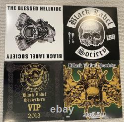 BLACK LABEL SOCIETY 4LP Lot Skullage Blessed Hellride VIP2013 Sonic Brew NEW BLS
