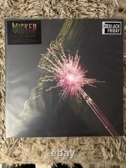BUNDLE Wicked The Soundtrack Stephen Schwartz RSD Pink/Green Vinyl Record