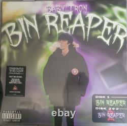 BabyTron Bin Reaper 1 & 2 Neon Green And Purple Vinyl 3XLP Limited SEALED