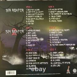 BabyTron Bin Reaper 1 & 2 Neon Green And Purple Vinyl 3XLP Limited SEALED