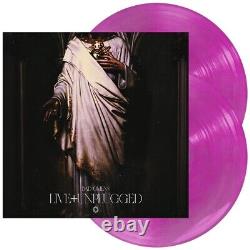 Bad Omens Live + Unplugged Neon Violet/Mint Green Galaxy Color 2 Vinyl Record