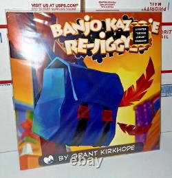 Banjo Kazooie Re-Jiggyed Vinyl Record Soundtrack LP Green SIGNED Grant Kirkhope