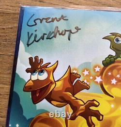 Banjo Kazooie Re-Jiggyed Vinyl Record Soundtrack LP Green SIGNED Grant Kirkhope