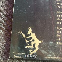 Bathory The Return. LP Combat 1985 Green Label Death Black Original Metal Vinyl