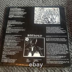 Bathory The Return. LP Combat 1985 Green Label Death Black Original Metal Vinyl