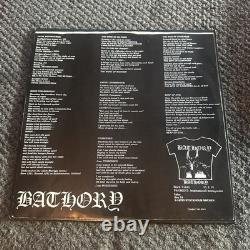 Bathory The Return. LP Combat 1985 Green Label Death Black Original Metal Vinyl
