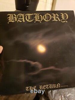 Bathory the return combat green label vinyl see all pix read