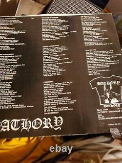 Bathory the return combat green label vinyl see all pix read