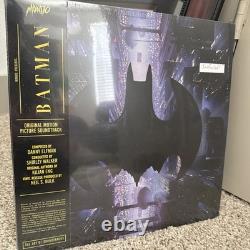 Batman Vinyl LP by Danny Elfman sealed yellowithblack green/purple LP soundtrack