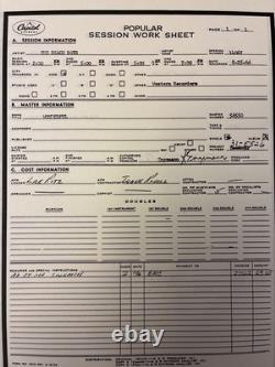 Beach Boys Smile 3xLP Colored Vinyl Red Blue Green Box Set T-9002 + Session Shts