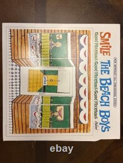 Beach Boys Smile 3xLP Colored Vinyl Red Blue Green Box Set T-9002 + Session Shts