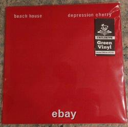 Beach House Depression Cherry Vinyl LP New Green Swirl Newbury Limited
