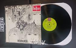 Beatles Revolver ST 8-2576 Green Lime Label Record Club Edition RARE VG+