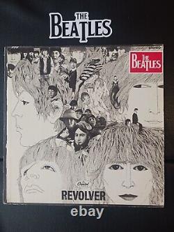 Beatles Revolver ST 8-2576 Green Lime Label Record Club Edition RARE VG+