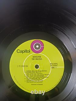 Beatles Revolver ST 8-2576 Green Lime Label Record Club Edition RARE VG+