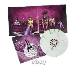Beetlejuice WaxWork White/Purple/Green Bettlejuice Swirl Vinyl Record IN HAND