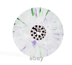 Beetlejuice WaxWork White/Purple/Green Bettlejuice Swirl Vinyl Record IN HAND
