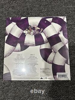 Beetlejuice WaxWork White Purple Green Swirl Vinyl Record