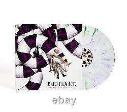 Beetlejuice WaxWorks White / Purple / Green Beetlejuice Swirl Vinyl Record LP