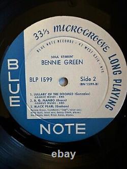 Bennie Green Soul Stirrin OG 1958 Mono LP BLUE NOTE EAR Sonny Clark
