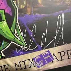 Berried Alive The Mixgrape SIGNED Neon Green Vinyl Lp Rare Metal