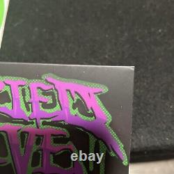 Berried Alive The Mixgrape SIGNED Neon Green Vinyl Lp Rare Metal