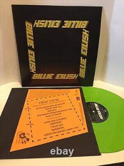 Billie eilish Liva At Third Man Records Live 12 LP Limited Edition Green Vinyl