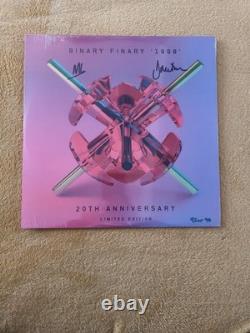 Binary Finary 1998 20th Anniversary Limited Edition vinyl record Green Vinyl