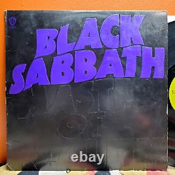 Black Sabbath Master of Reality Original 1st Press Spelling Error ARTISAN GREEN