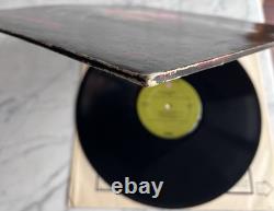 Black Sabbath Paranoid Vinyl Record Album LP 1st Press Green Artisan Misprint EX