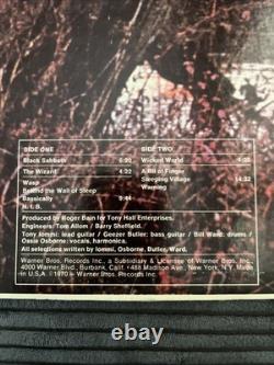 Black Sabbath Self Titled Debut (1970) WS1871 Green Label With OG Sleeve VG+ To EX