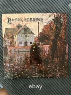 Black Sabbath Self Titled Debut US OG First Press Green Label With OG Sleeve EX