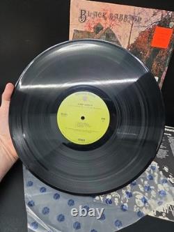 Black Sabbath Self Titled Lp Vinyl 1970 1st Press'Ossie'Error Shrink/Inserts EX