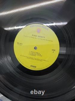 Black Sabbath Self Titled Lp Vinyl 1970 1st Press'Ossie'Error Shrink/Inserts EX