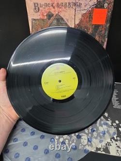 Black Sabbath Self Titled Lp Vinyl 1970 1st Press'Ossie'Error Shrink/Inserts EX