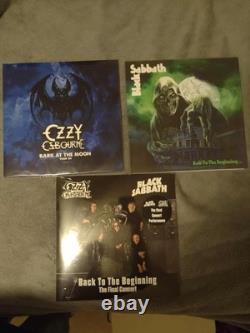 Black sabbath and Ozzy Osborne vinyl records BUNDLE