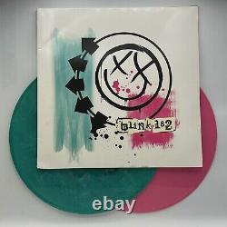 Blink 182 2011 Limited Edition Green/Pink Marbled Color Vinyl LP (NM)