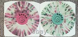 Blink-182 by Blink-182 Vinyl Record RARE Clear With Pink/Green Splatter