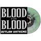 Blood For Blood Outlaw Anthems Lp Black White & Green Starburst Vinyl /150