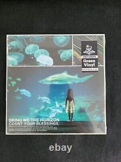Bring Me the Horizon Count Your Blessings rare green vinyl limited to 500 sealed