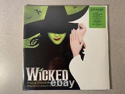 Broadway Wicked Soundtrack 2LP Vinyl Green/Black Split 15th Anniversary