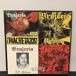 Brujeria Se Busca Singles Collection LP 1997 Green Translucent EX/EX Brazi