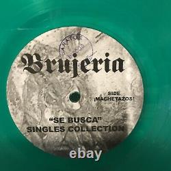 Brujeria Se Busca Singles Collection LP 1997 Green Translucent EX/EX Brazi