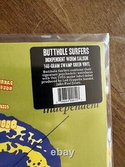 Butthole Surfers Independent Worm Saloon Swamp Green 140G Limited /500 Sealed