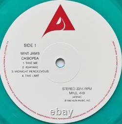 CASIOPEA MINT JAMS Repress LP Clear Green Vinyl Record Japan Jazz MHJL 449