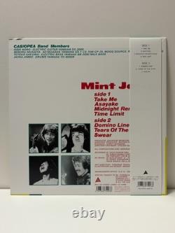 CASIOPEA Mint Jams LP Clear Green & Clear Orange Vinyl Set Obi Japan Pressing