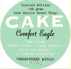 Cake Comfort Eagle, Coke Bottle Green Vinyl LP (NewithSealed)