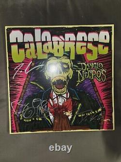 Calabrese Dayglo Necros Vinyl Spookshow Records Limited Edition Pink Purple