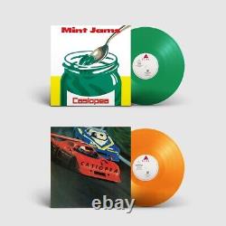 Casiopea Mint Jams Clear Green & CASIOPEA Clear Orange Vinyl Record 2LP Set New