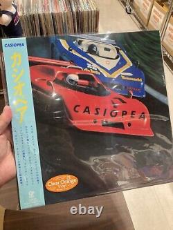 Casiopea Mint Jams Clear Green Vinyl & CASIOPEA Clear Orange Vinyl Set Preorder